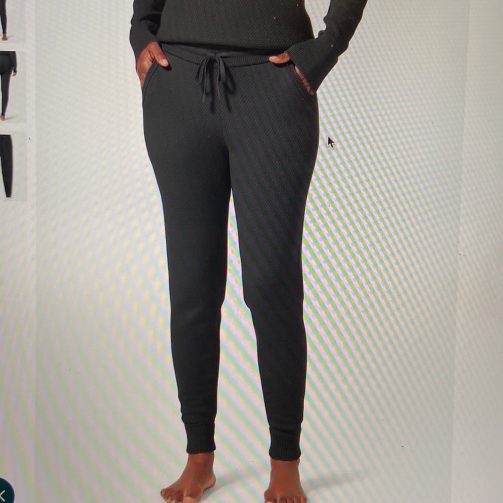 Tommy John Black Women's Sweater And Matching Pants